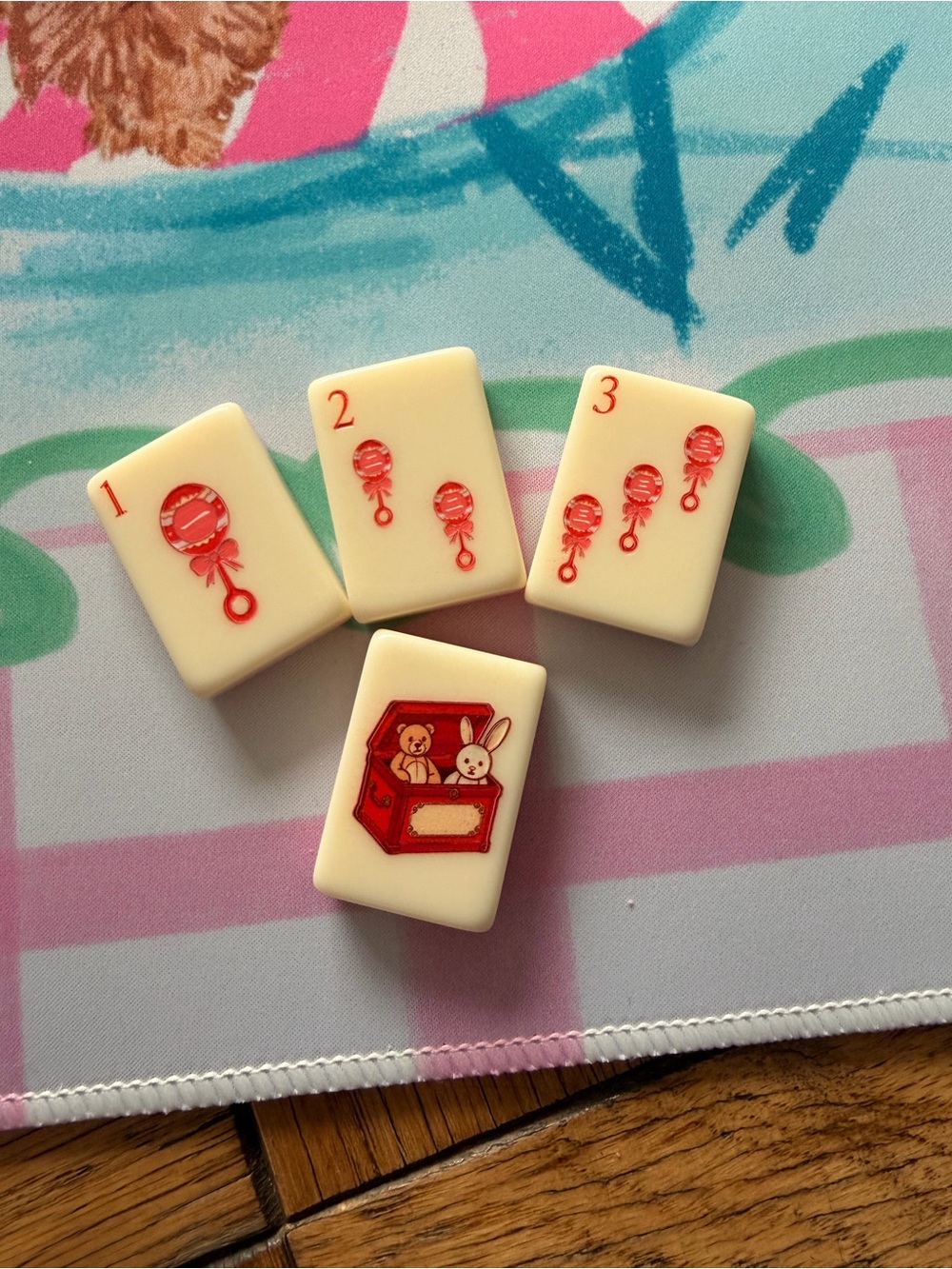 Mamahjong Ivory Mahjong Tiles - Picture 3 of 11